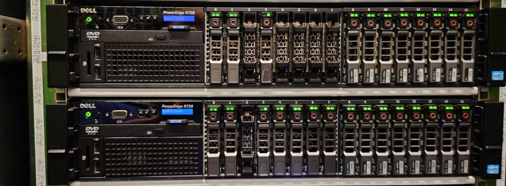 New servers in the rack!